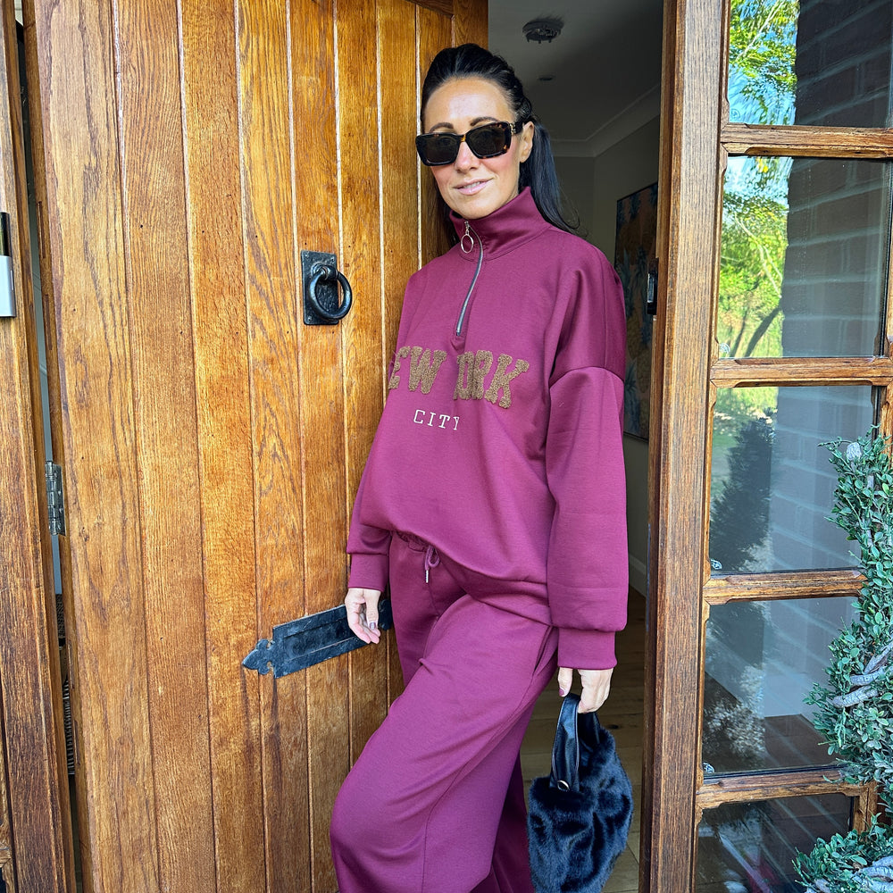 New York Tracksuit - Blush Boutique Essex