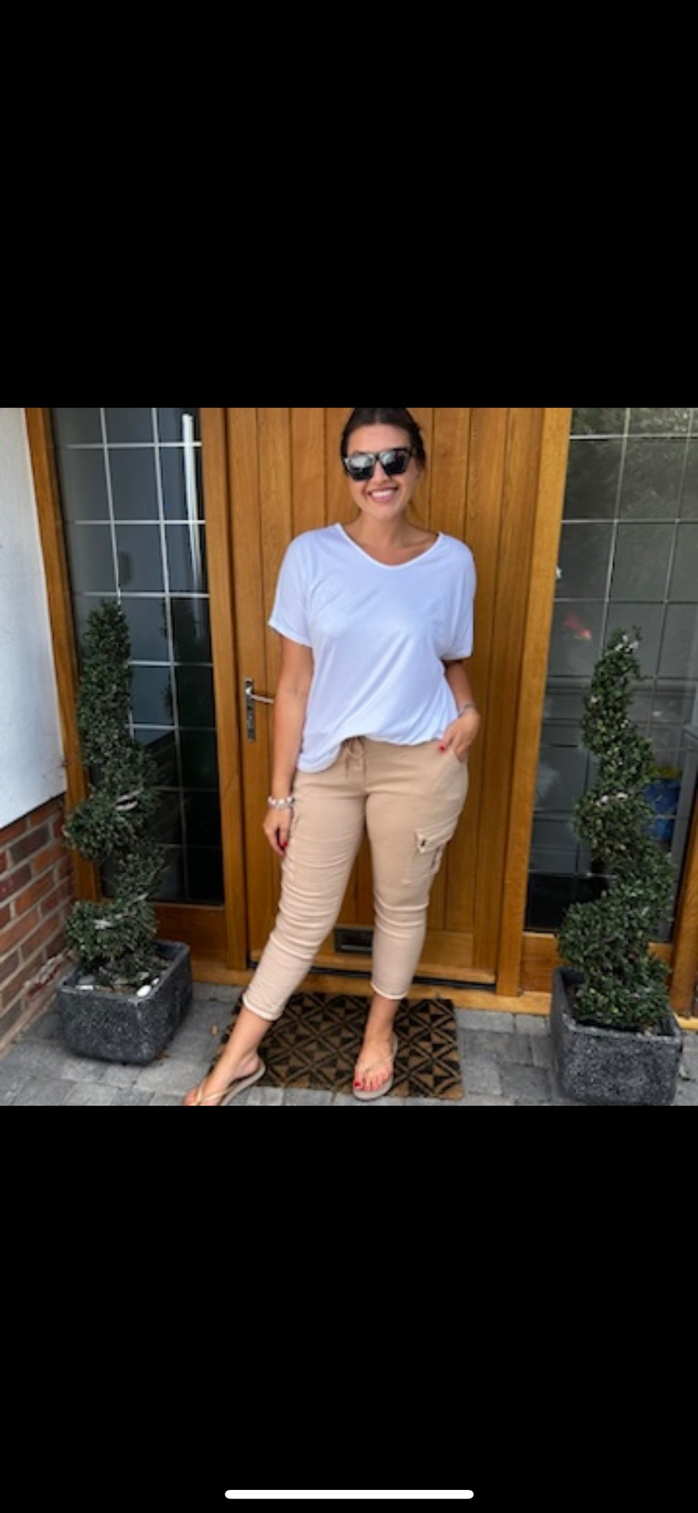 Carli Cargo Magic Trousers - Blush Boutique Essex