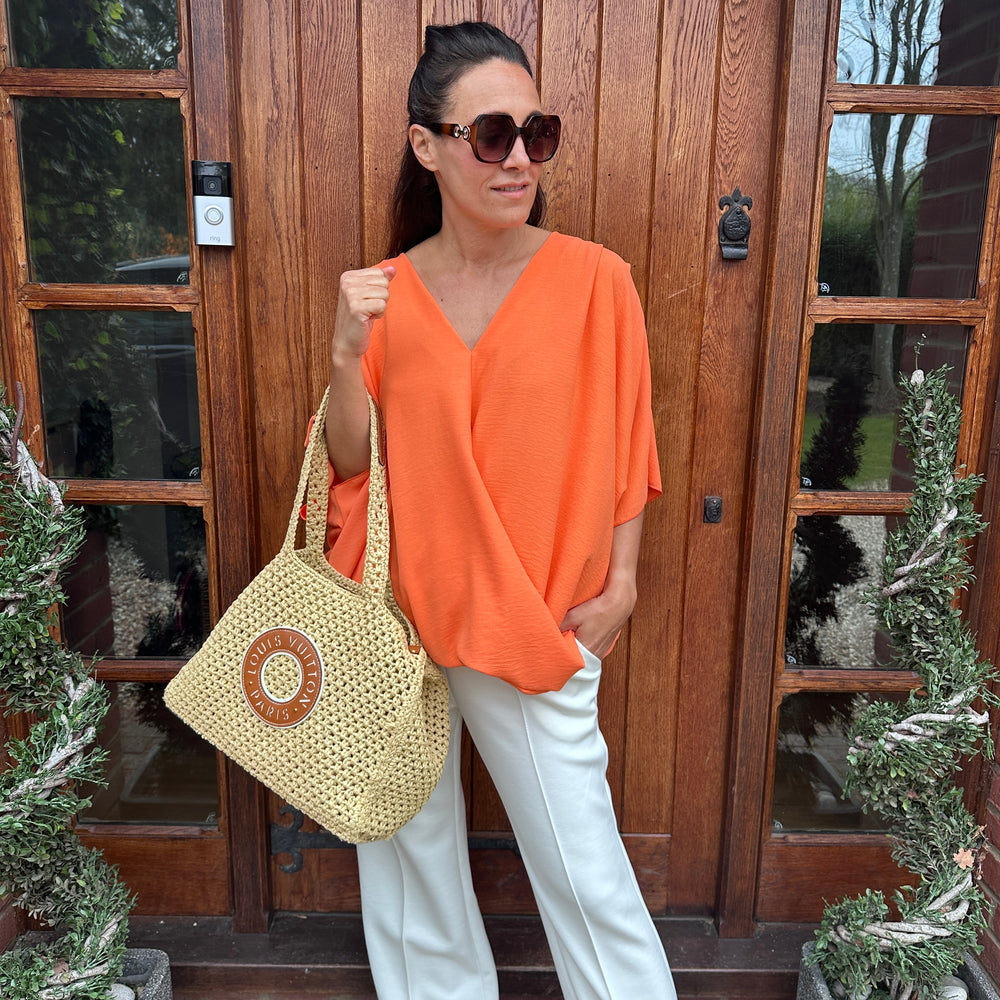 Stacey drape top - Blush Boutique Essex