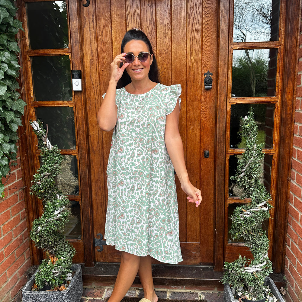 Rudi Leopard Dress - Blush Boutique Essex