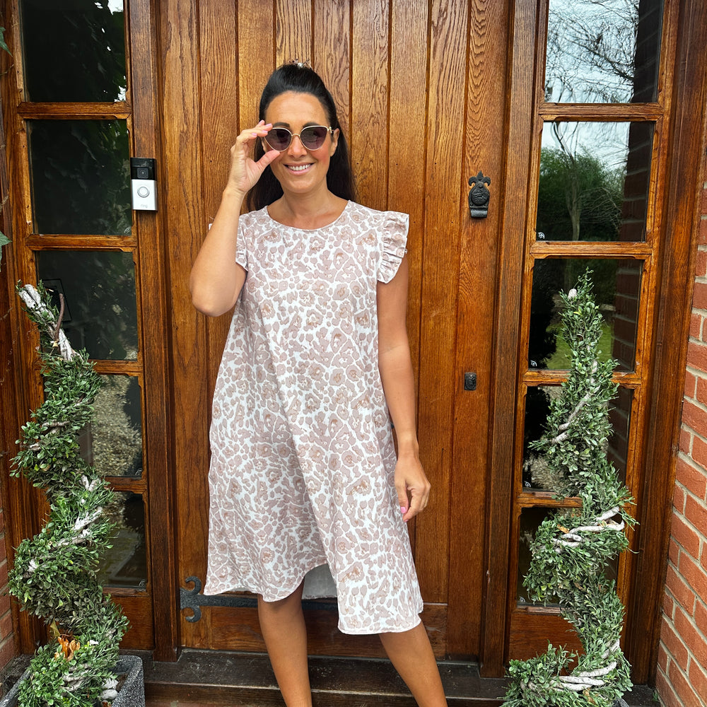 Rudi Leopard Dress - Blush Boutique Essex
