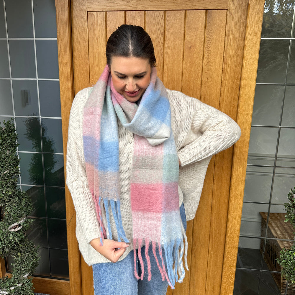 Chunky Scarf/Shawl - Blush Boutique Essex