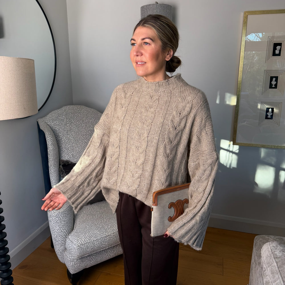 Bonnie Cable Knit Jumper