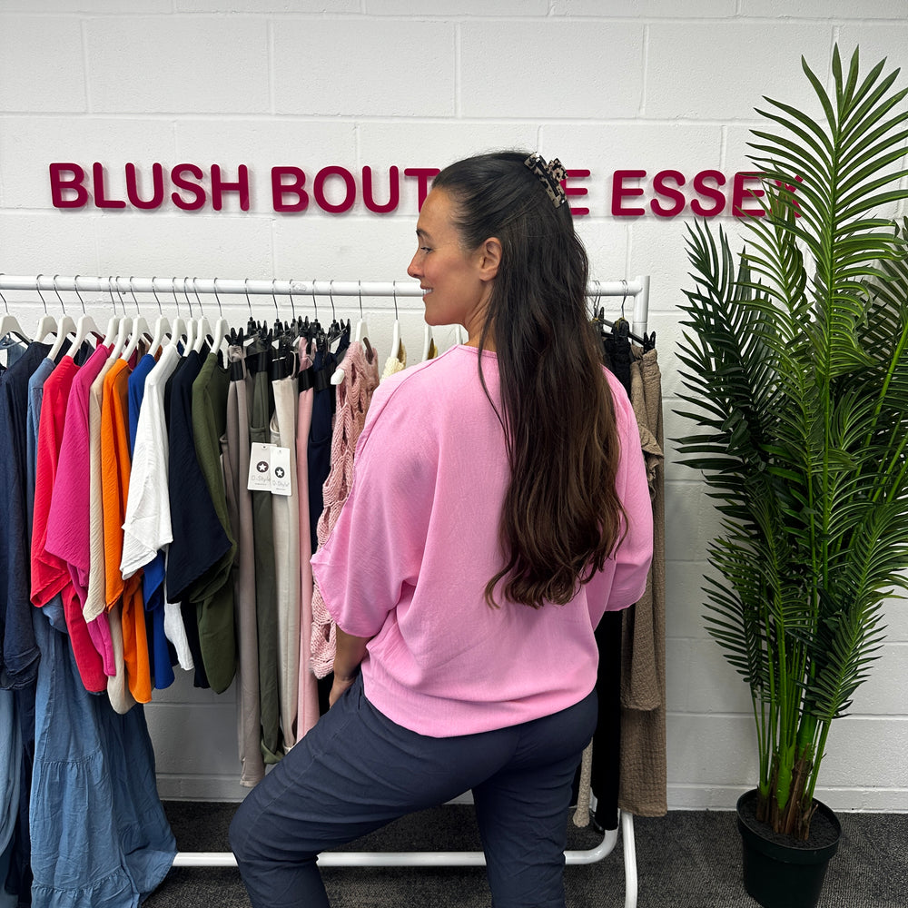 Chantelle Tie Top - Blush Boutique Essex