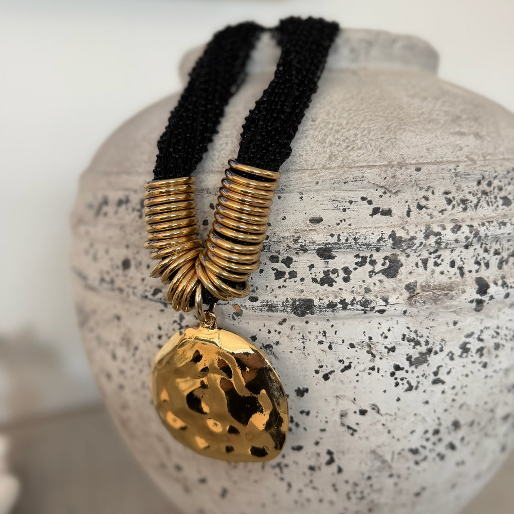 Otis Statement Necklace - Blush Boutique Essex