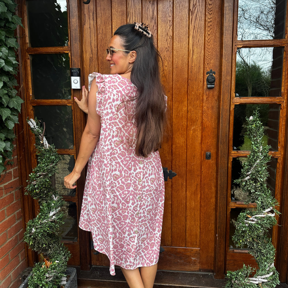 Rudi Leopard Dress - Blush Boutique Essex