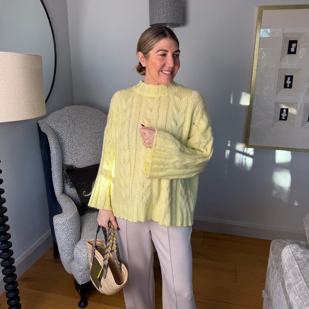 Bonnie Cable Knit Jumper