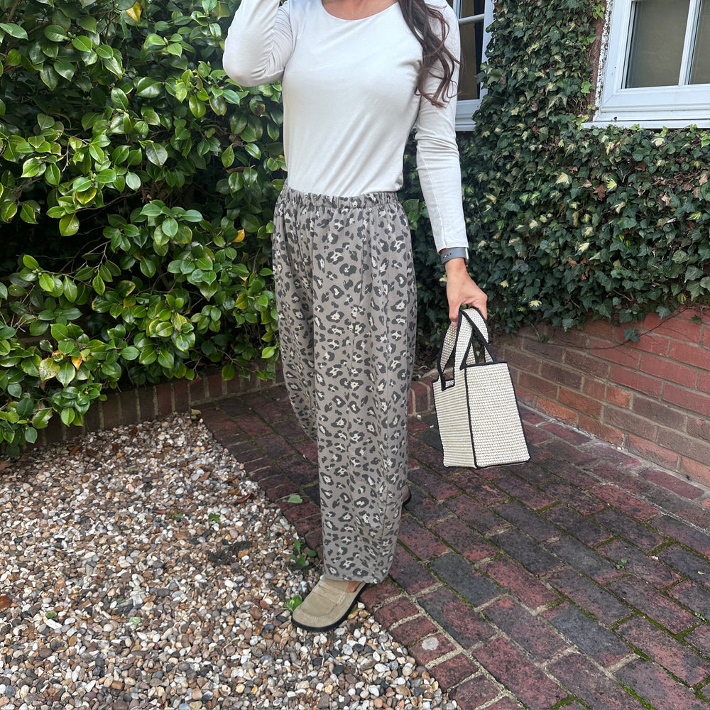 Cody Leopard Trousers