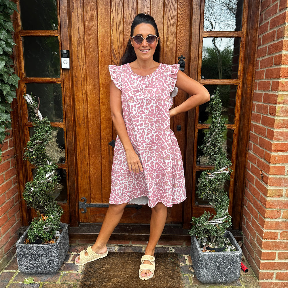 Rudi Leopard Dress - Blush Boutique Essex