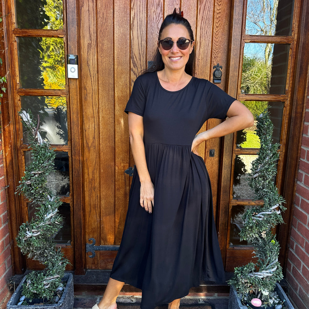 Helena Jersey Dress - Blush Boutique Essex