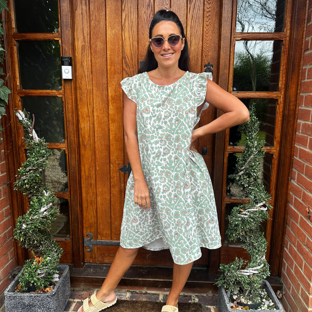 Rudi Leopard Dress - Blush Boutique Essex