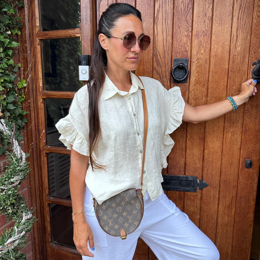 Kayla linen shirt