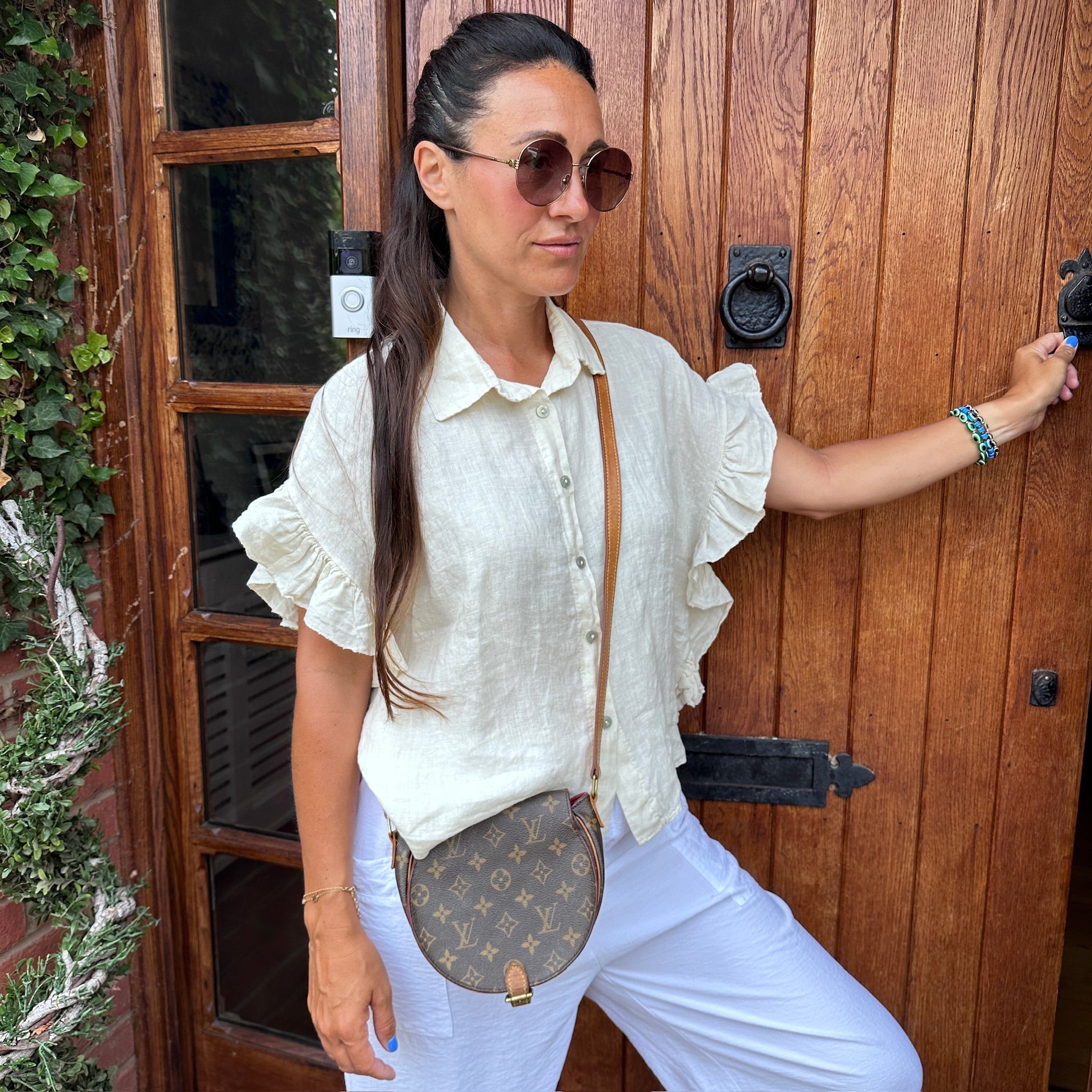 Kayla linen shirt