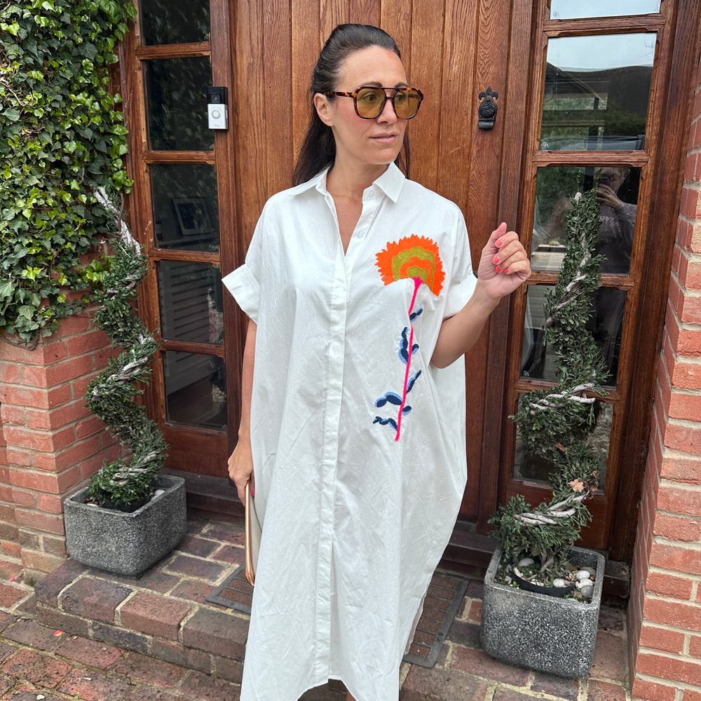 Cooper Shirt Dress - Blush Boutique Essex