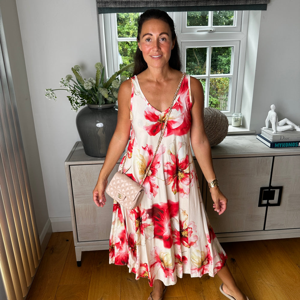Flower Maria Dress