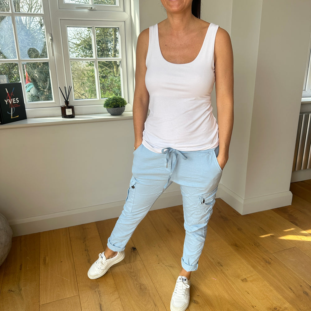 Cargo Carli Trousers - Blush Boutique Essex