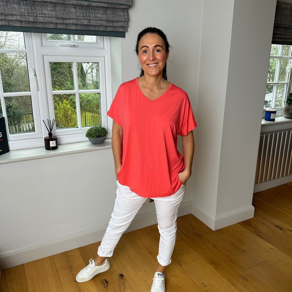 Jamie Jersey T Shirt - Blush Boutique Essex