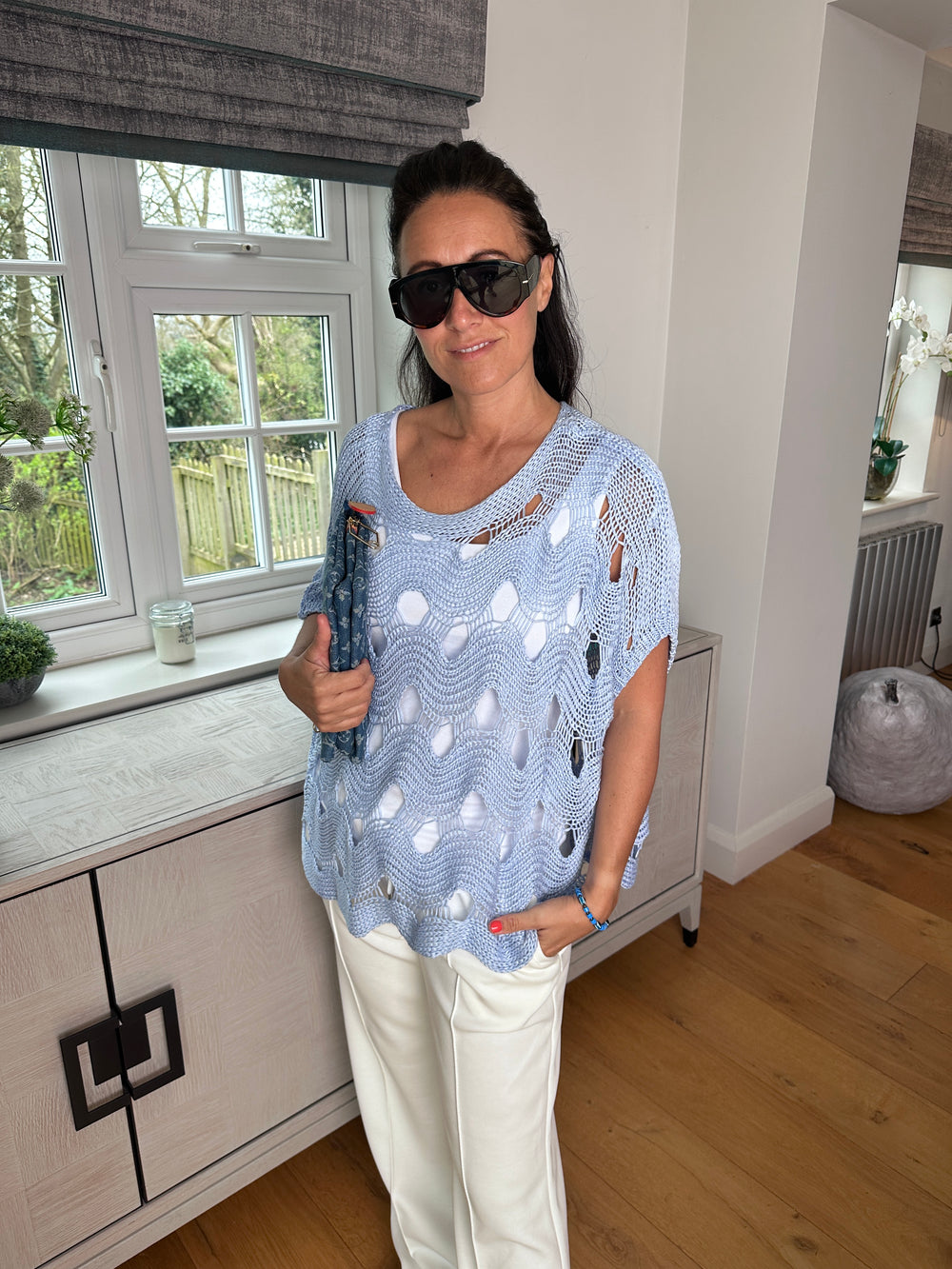 Saffron Crochet Knit - Blush Boutique Essex