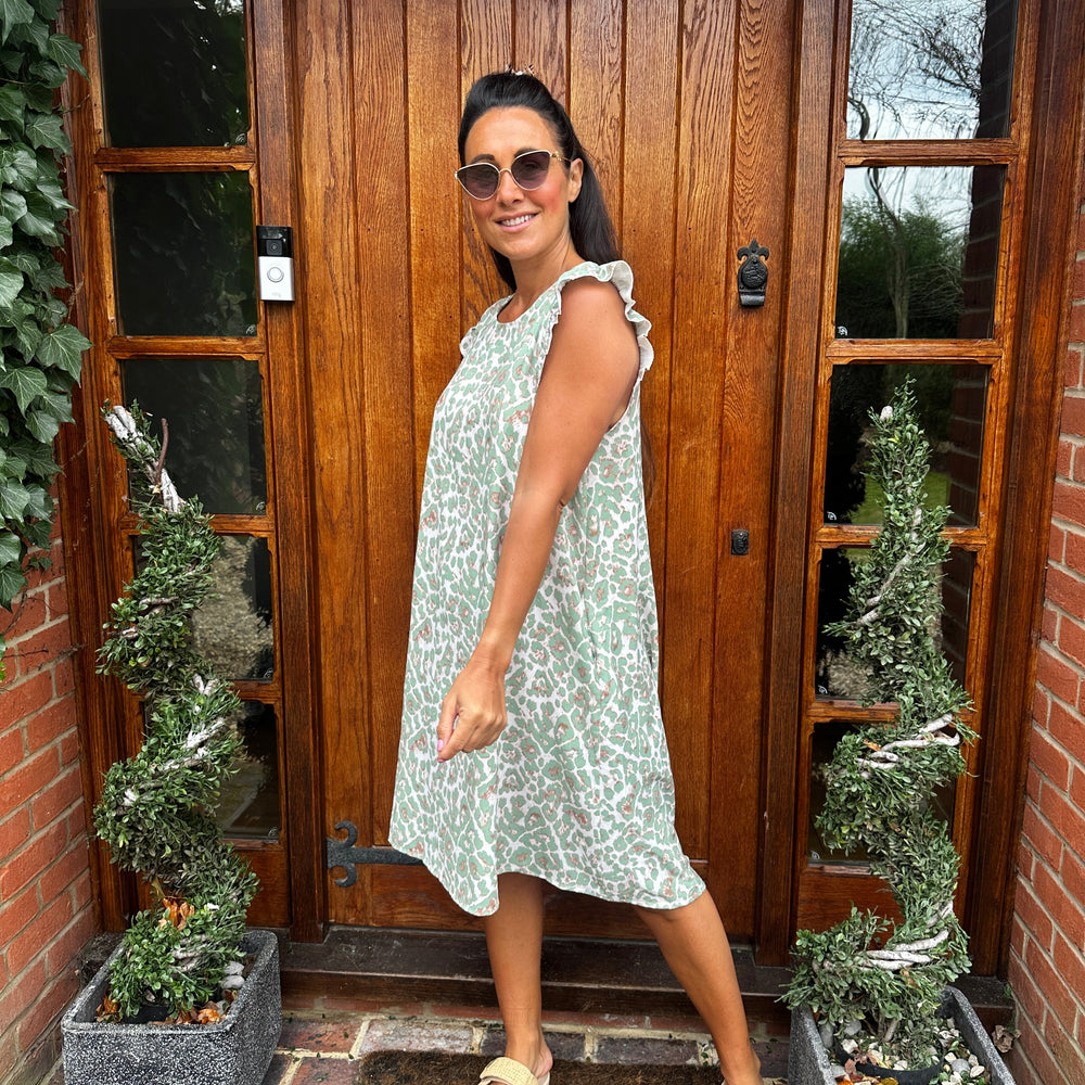 Rudi Leopard Dress - Blush Boutique Essex