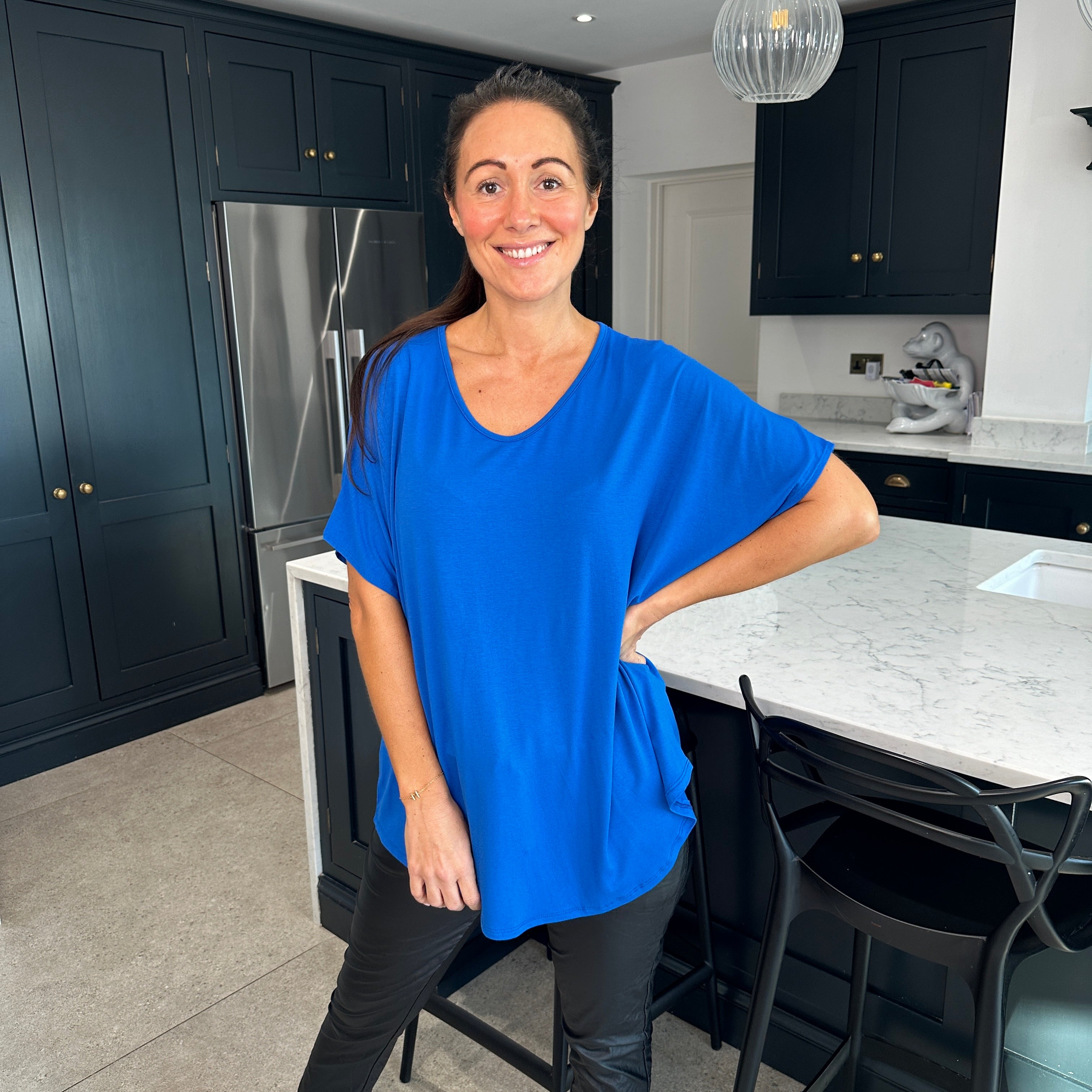 Jamie Jersey T Shirt - Blush Boutique Essex