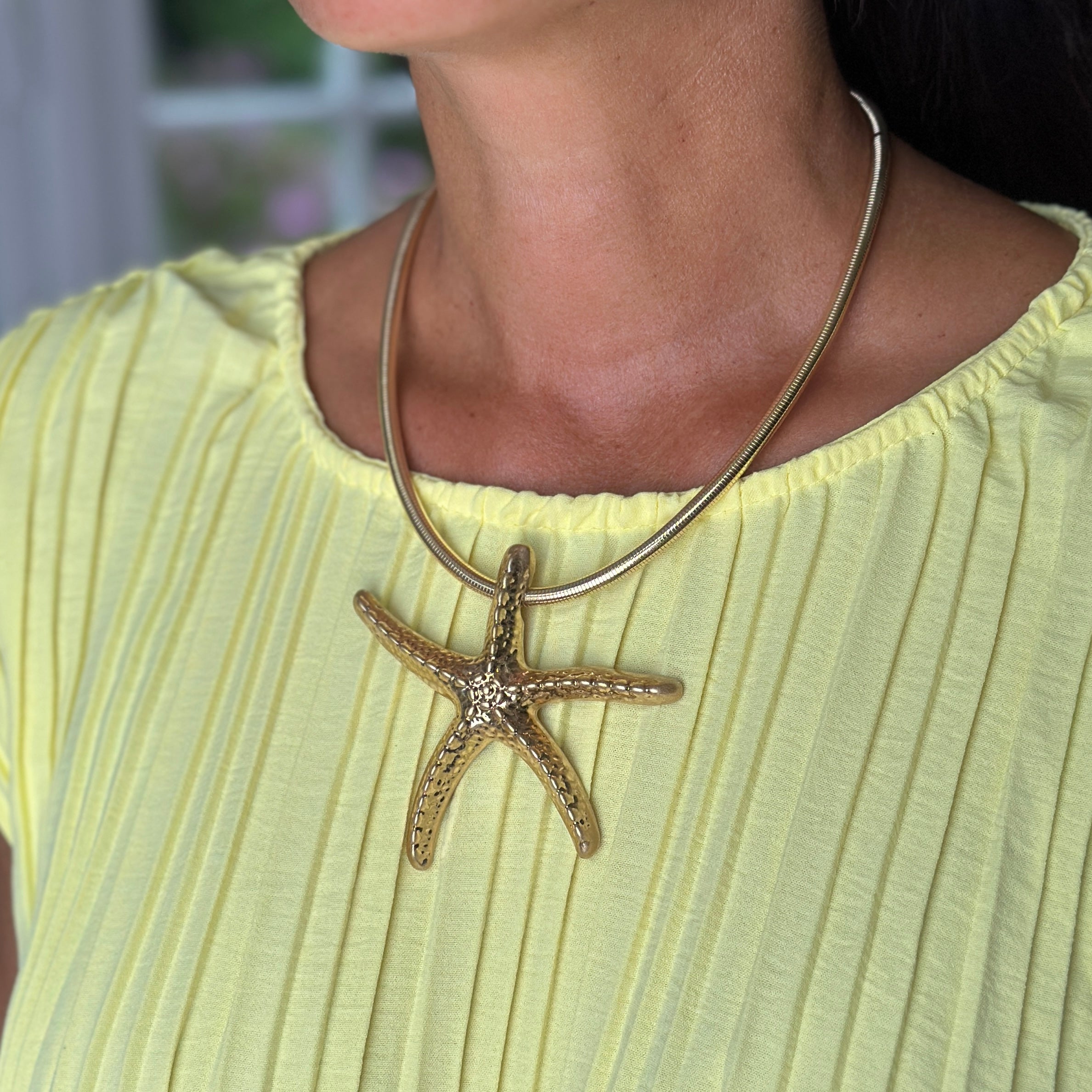 Seb Starfish Necklace - Blush Boutique Essex