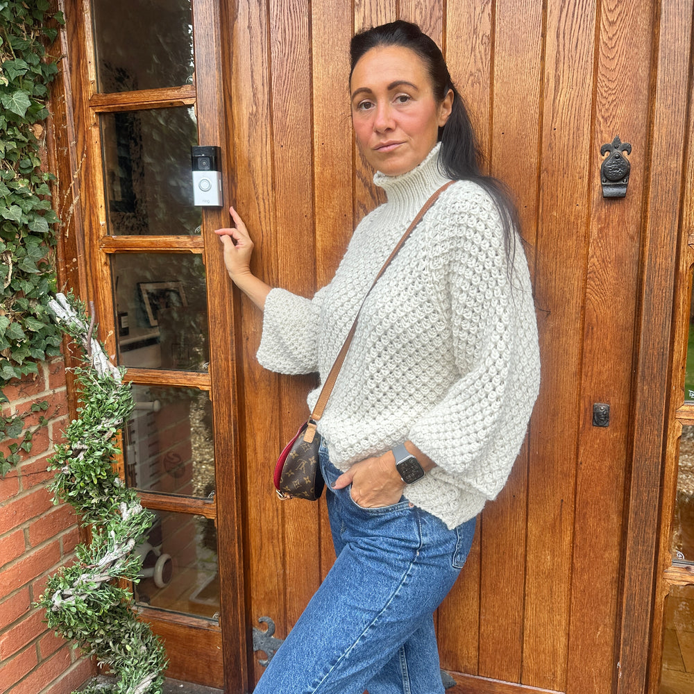 Chrissy Waffle Knit - Blush Boutique Essex