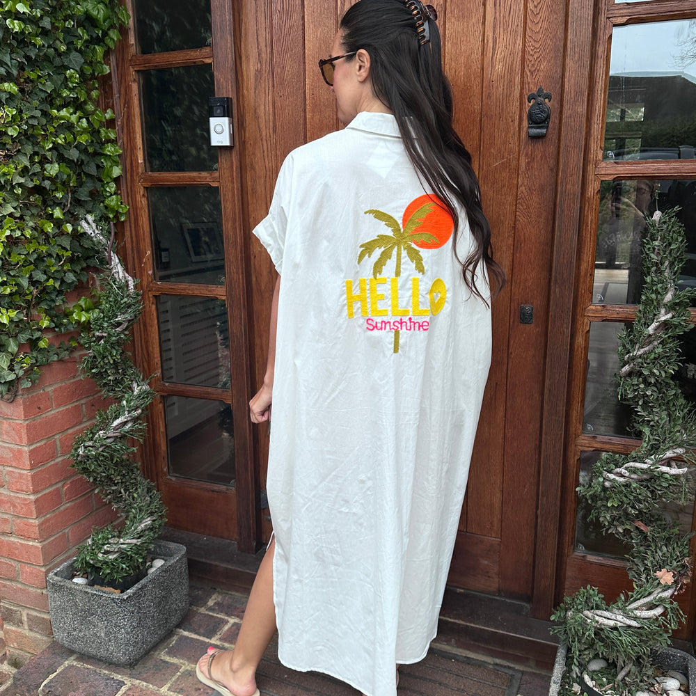 Cooper Shirt Dress - Blush Boutique Essex