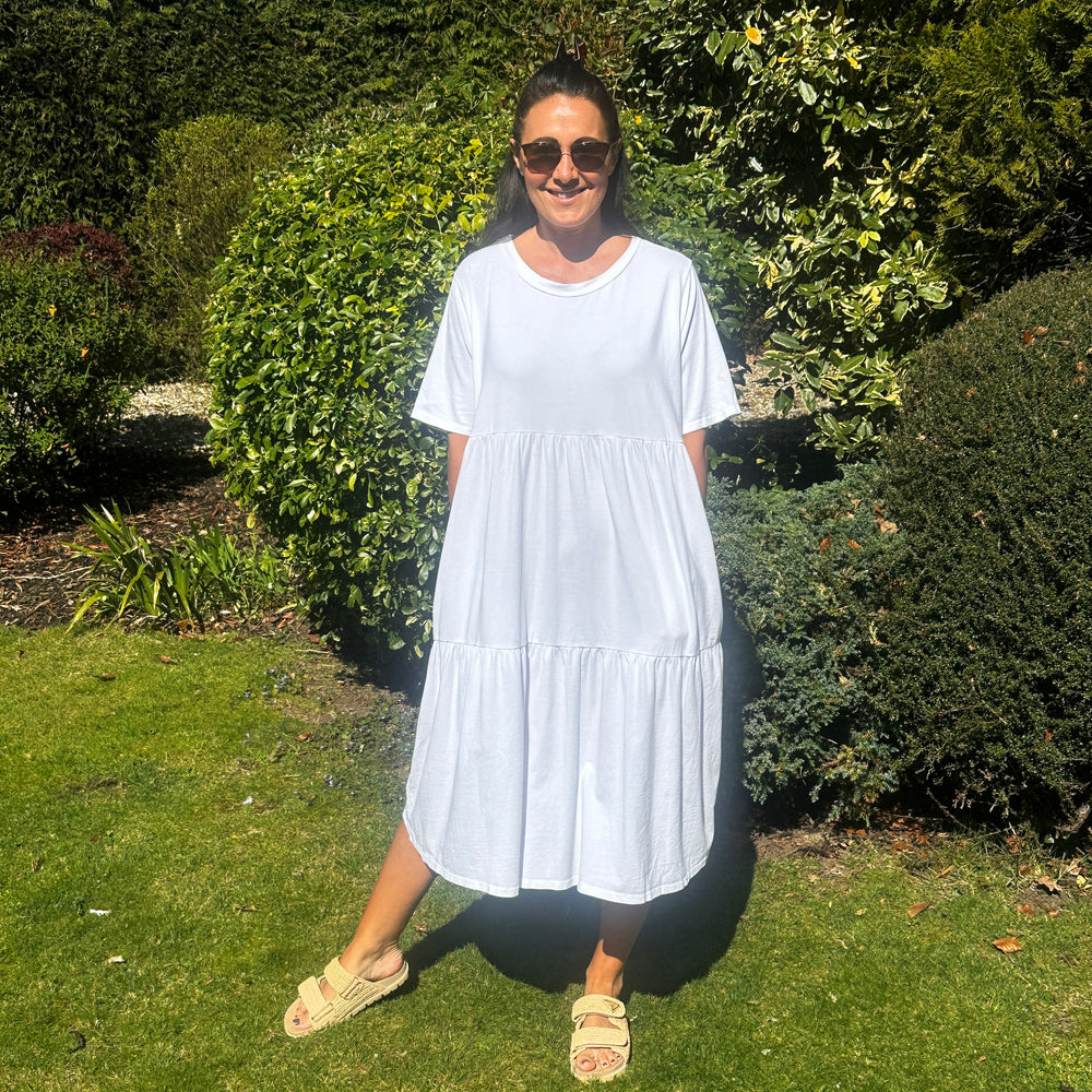 Helena Jersey Dress - Blush Boutique Essex