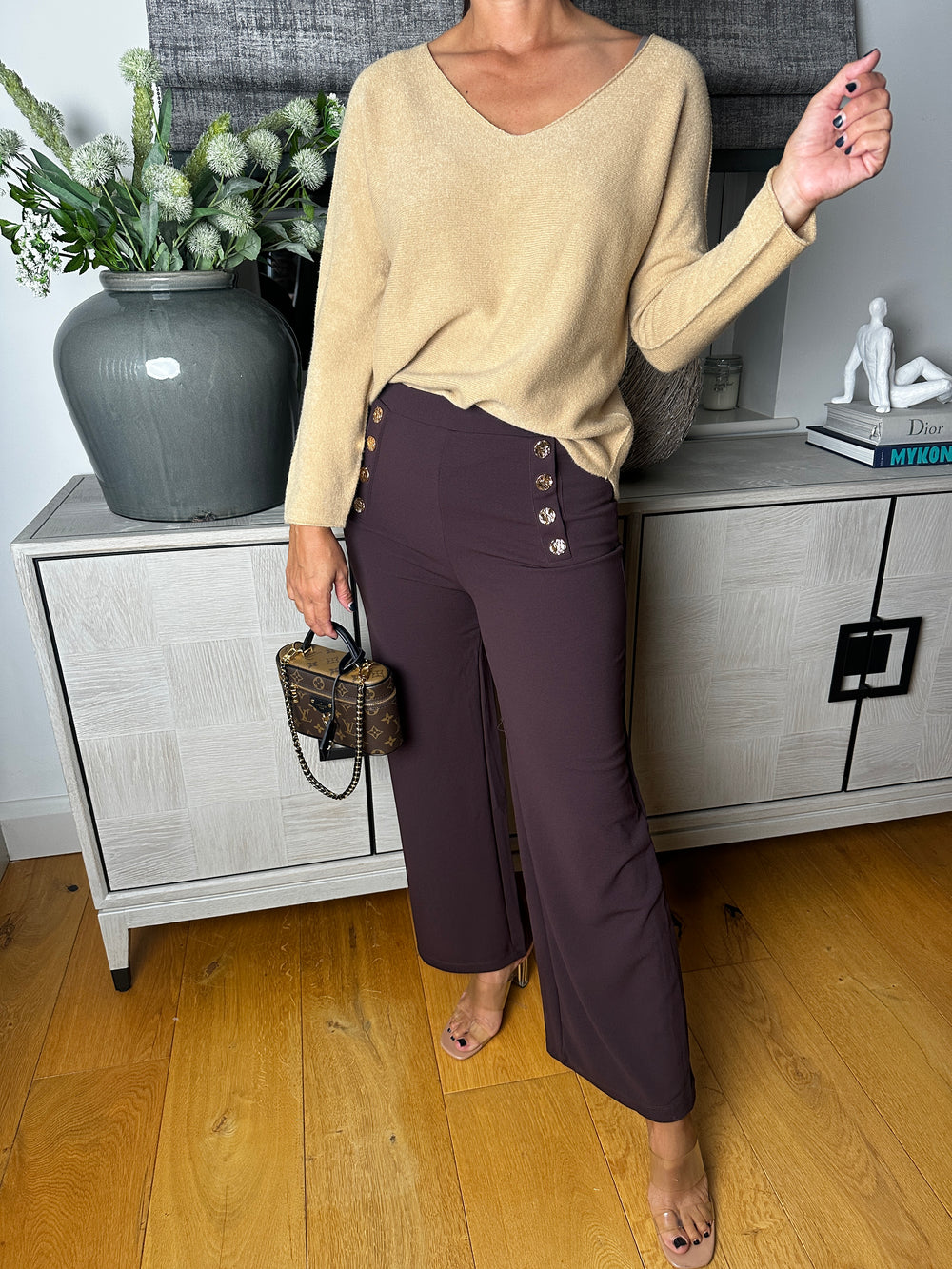 Goldie Trouser - Blush Boutique Essex