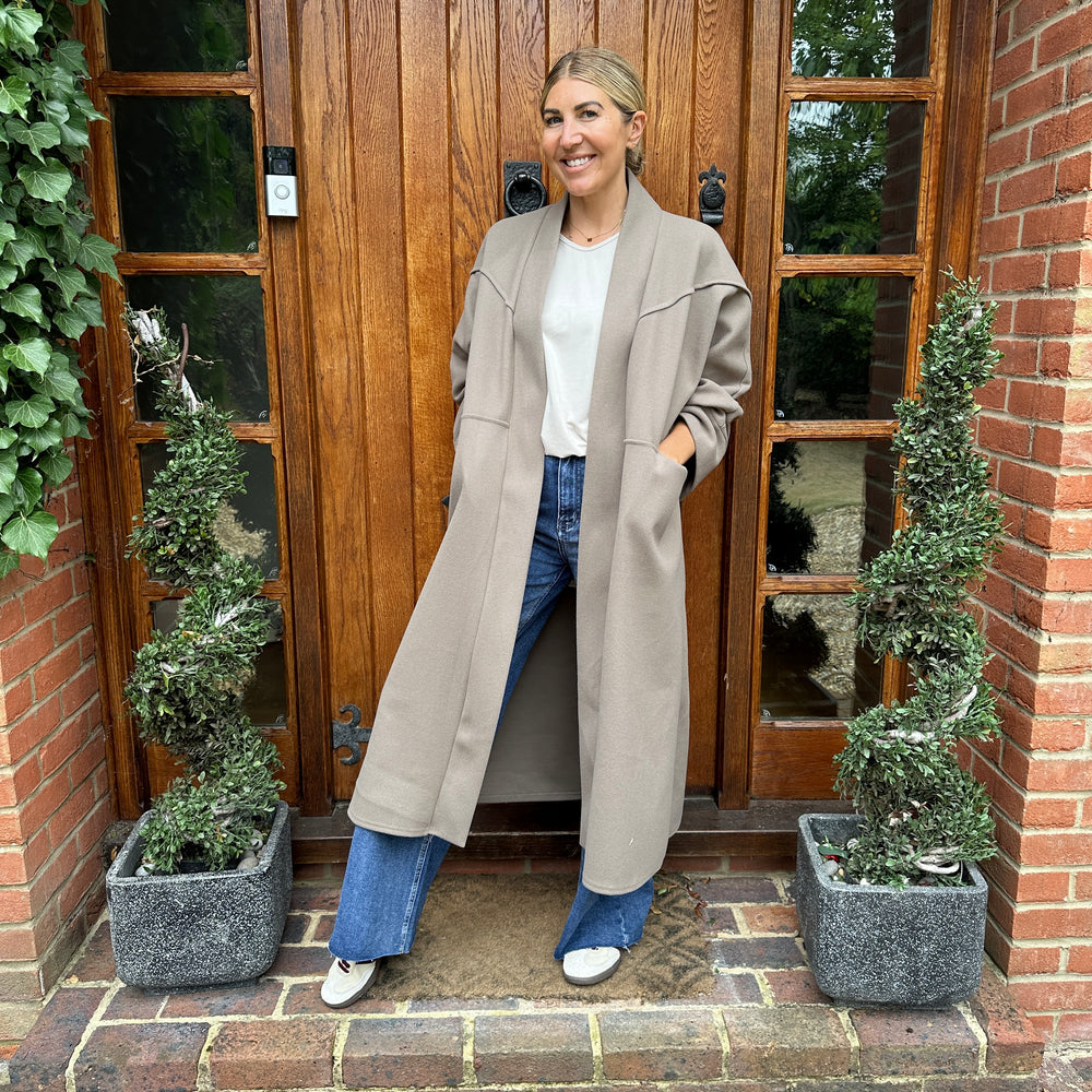 Frank Duster Coat - Blush Boutique Essex