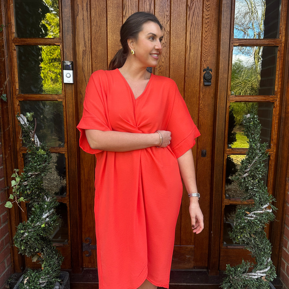 Tiffany Maxi Knot Dress - Blush Boutique Essex