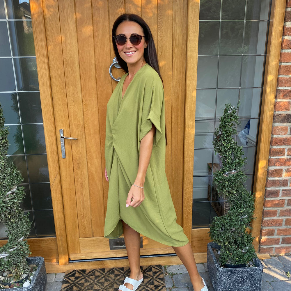 Tiffany Maxi Knot Dress - Blush Boutique Essex