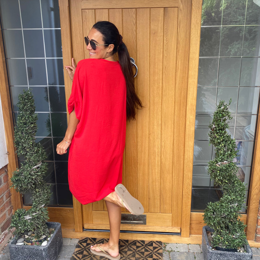 Tiffany Maxi Knot Dress - Blush Boutique Essex