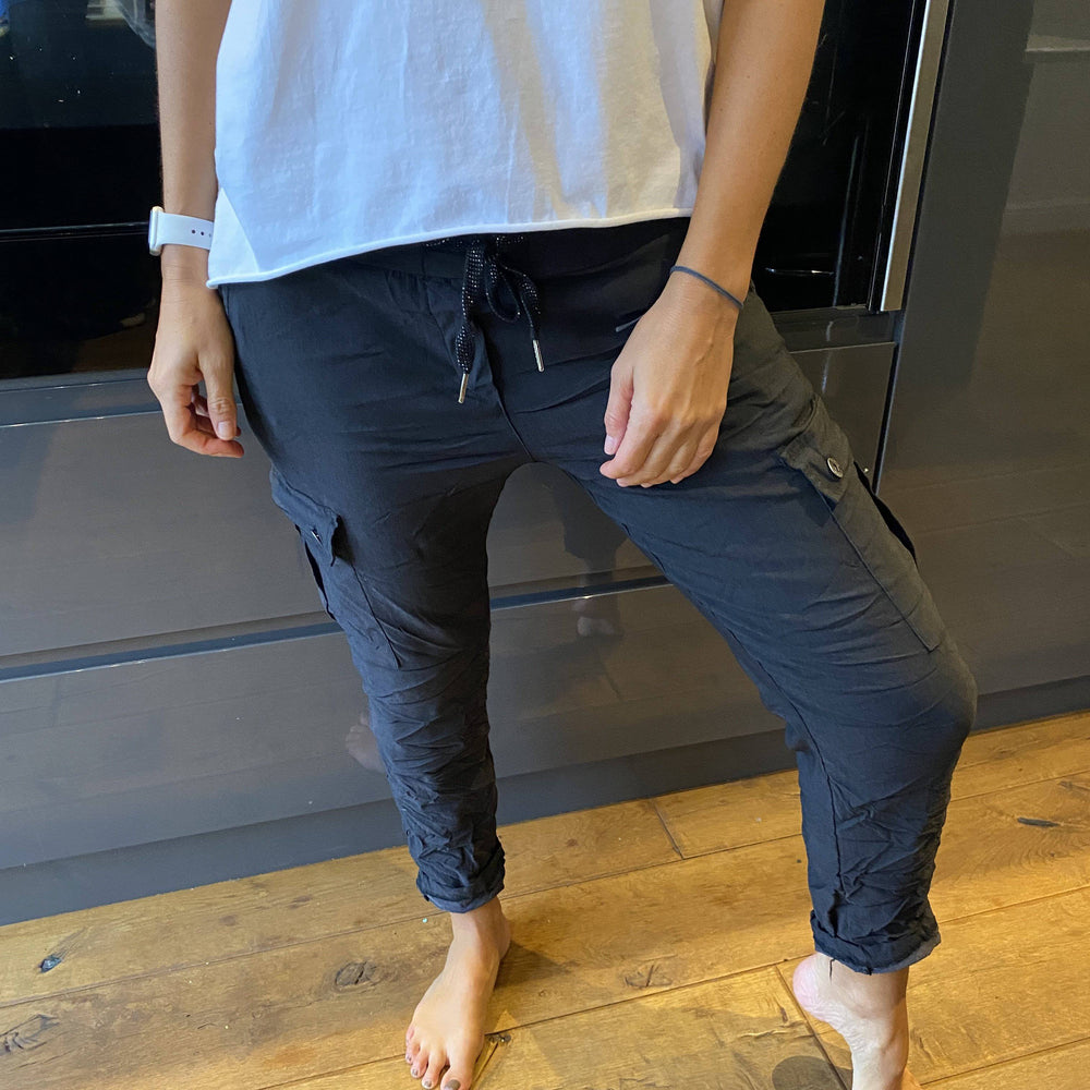 Carli Cargo Magic Trousers - Blush Boutique Essex