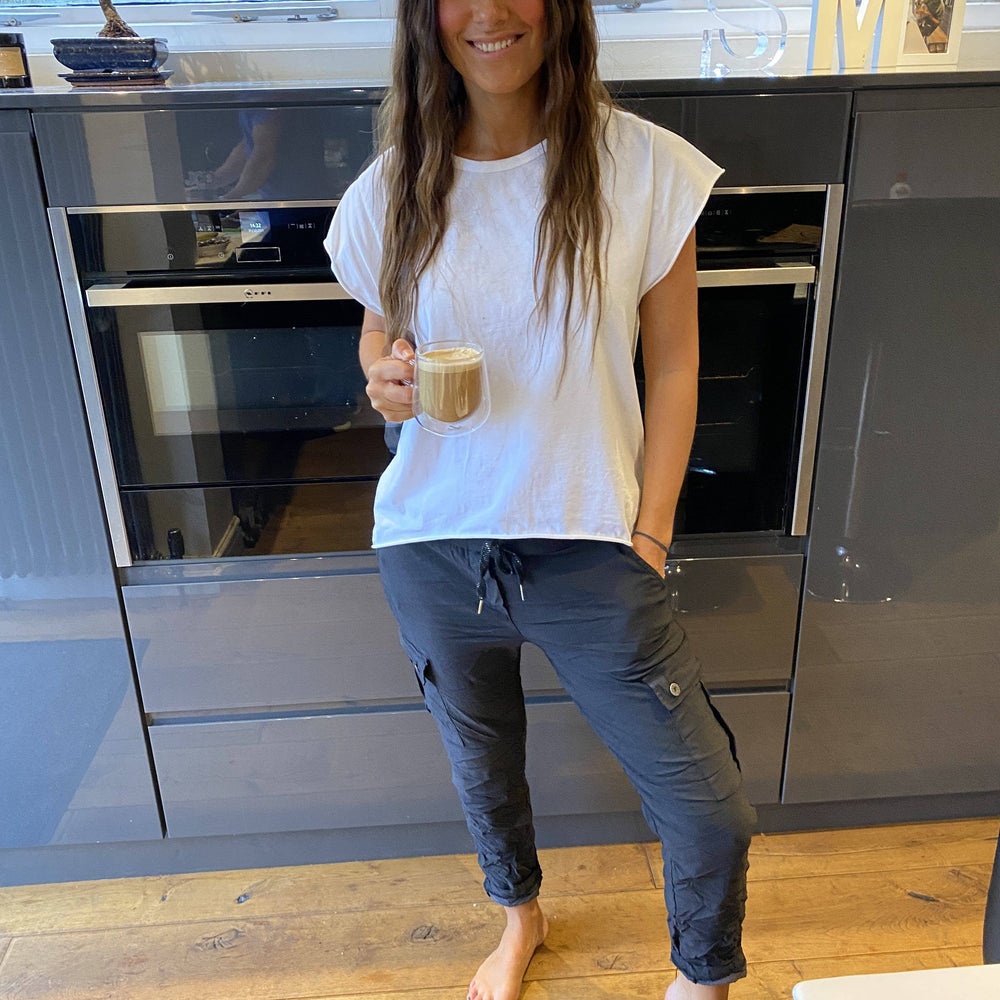 Carli Cargo Magic Trousers - Blush Boutique Essex