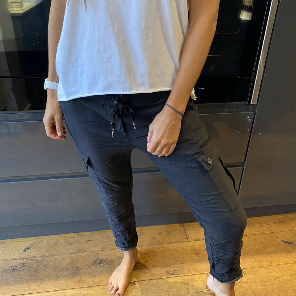 Carli Cargo Magic Trousers - Blush Boutique Essex