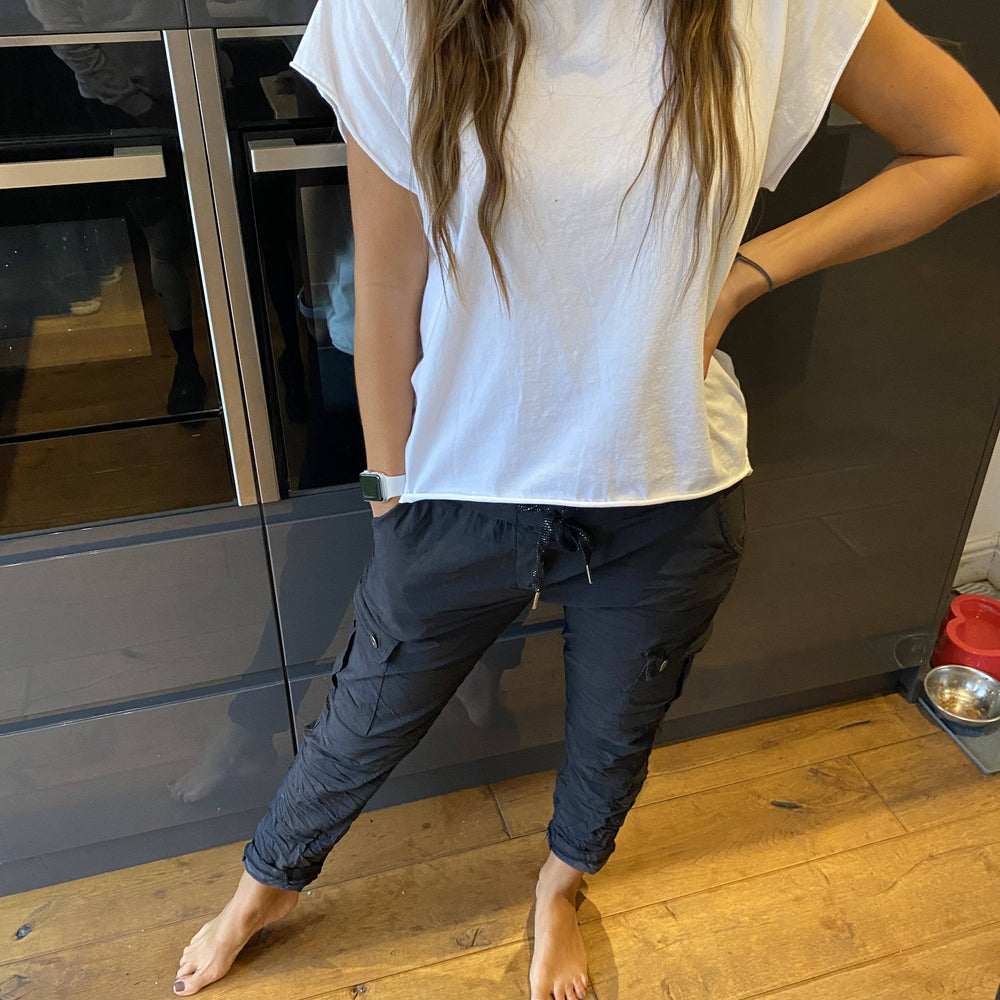 Carli Cargo Magic Trousers - Blush Boutique Essex