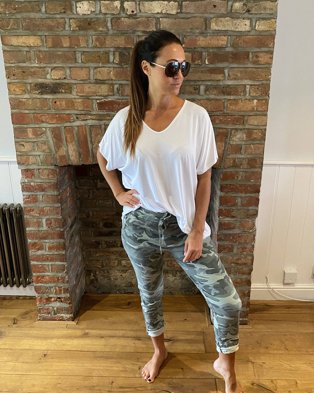 Jamie Jersey T Shirt - Blush Boutique Essex