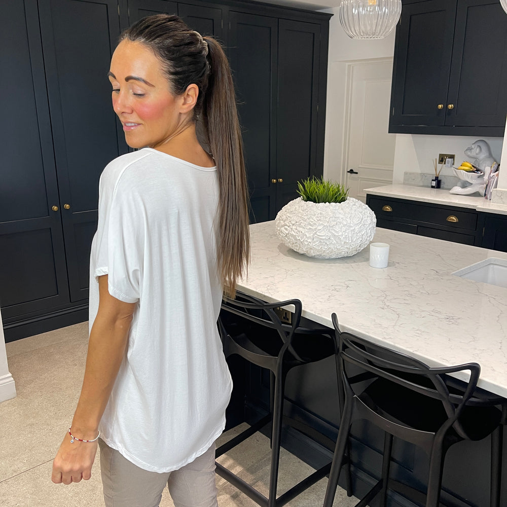 Jamie Jersey T Shirt - Blush Boutique Essex