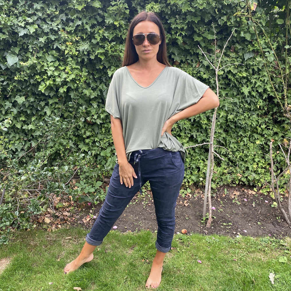 Carli Camo Magic Trousers - Blush Boutique Essex