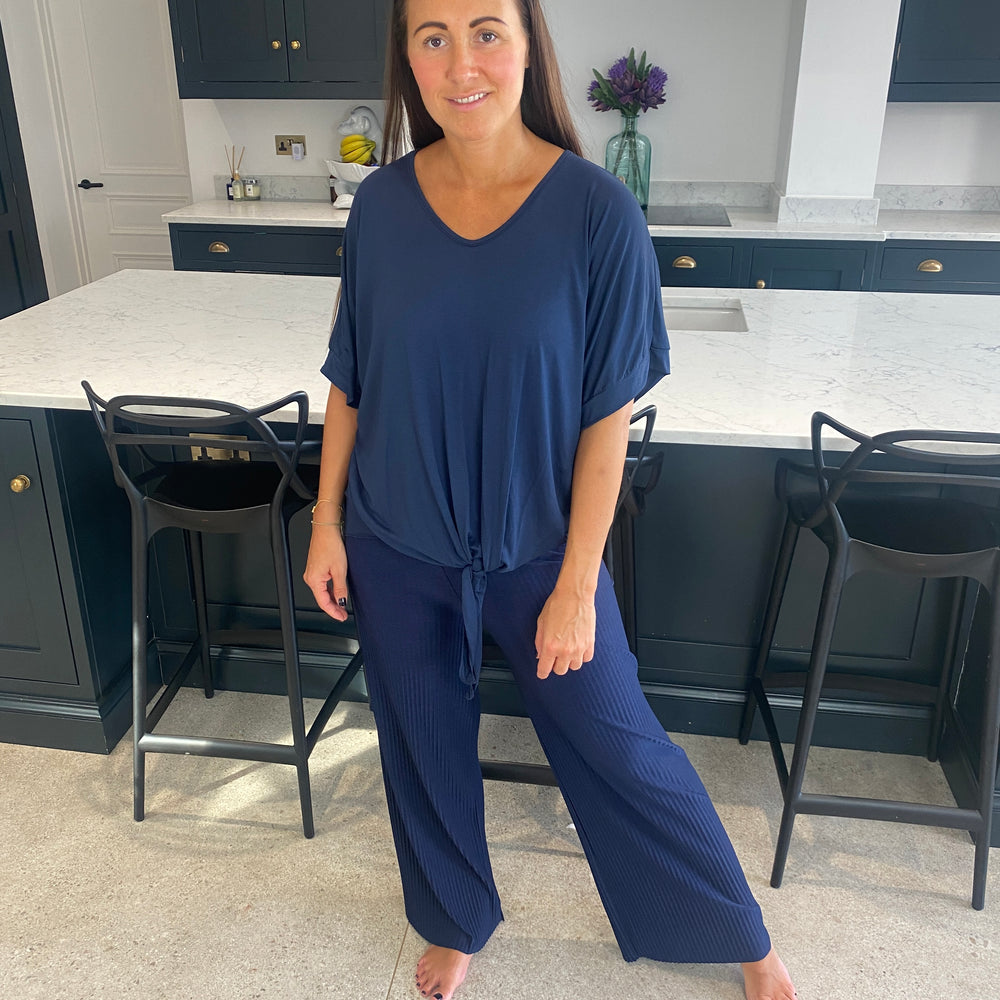 Tammy Pleated Trousers - Blush Boutique Essex