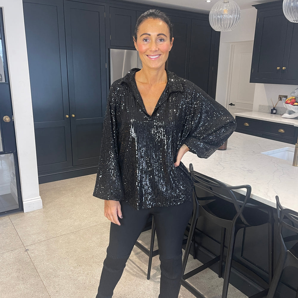 Sunni Sequin Top - Blush Boutique Essex