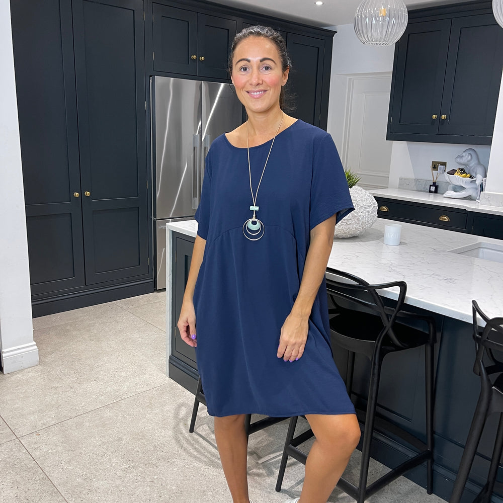 Bianca Necklace Dress - Blush Boutique Essex