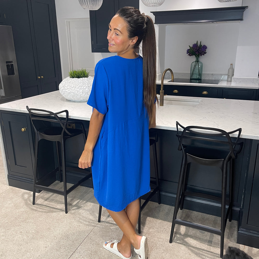 Bianca Necklace Dress - Blush Boutique Essex
