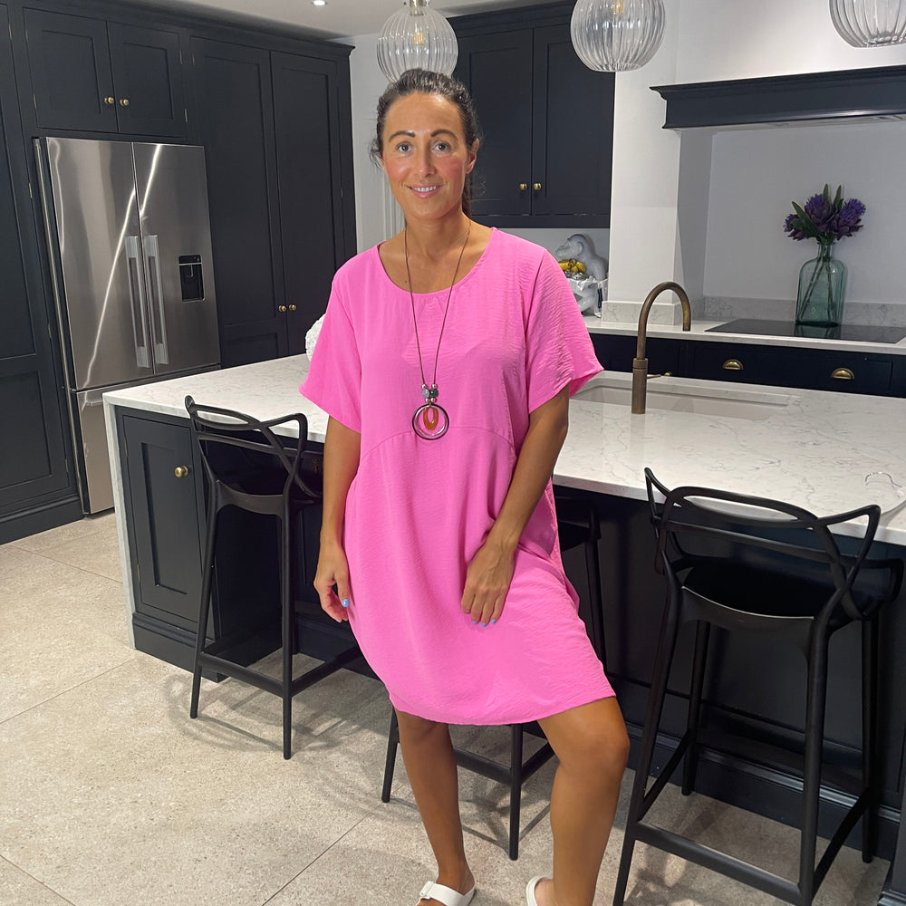 Bianca Necklace Dress - Blush Boutique Essex
