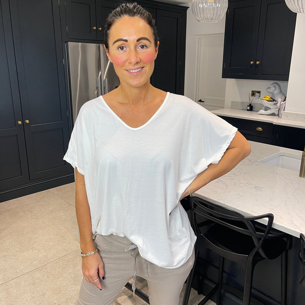 Jamie Jersey T Shirt - Blush Boutique Essex