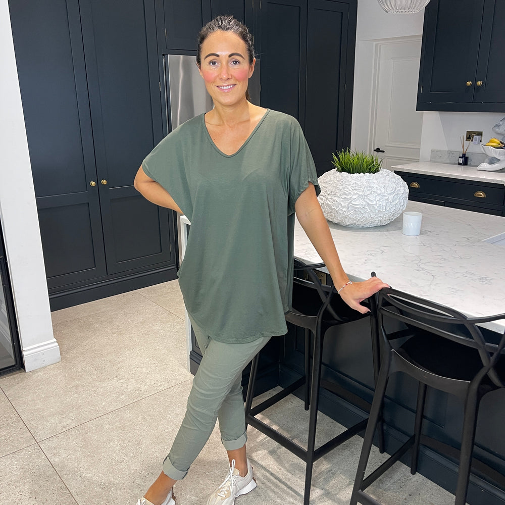 Jamie Jersey T Shirt - Blush Boutique Essex