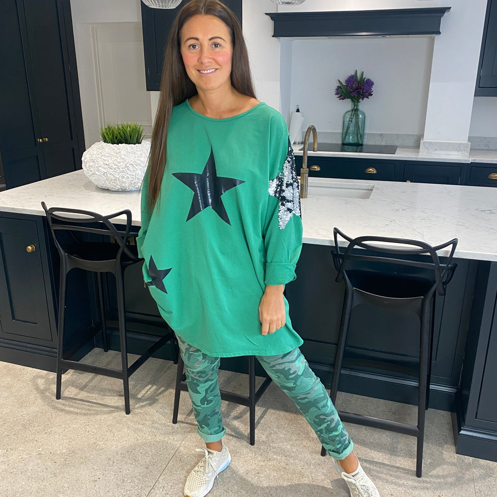 Carli Camo Magic Trousers - Blush Boutique Essex