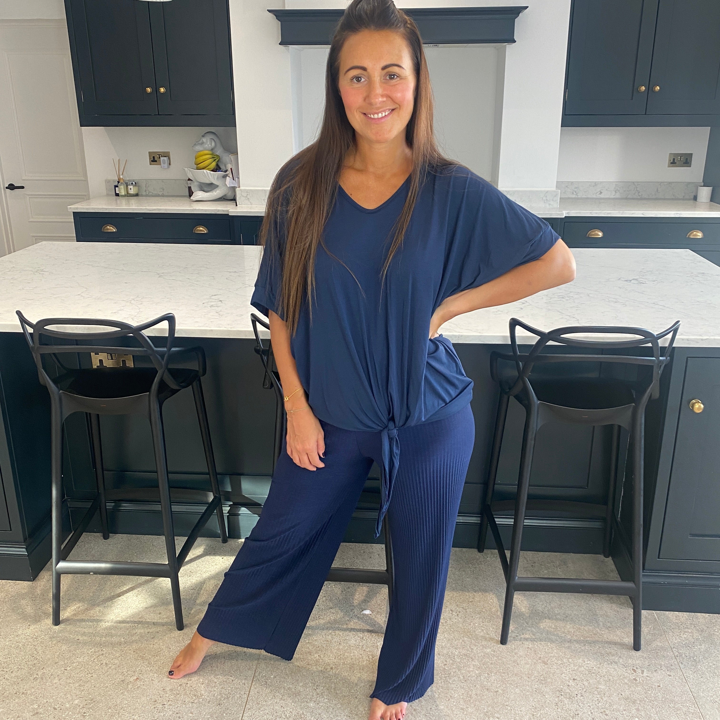 Tammy Pleated Trousers - Blush Boutique Essex