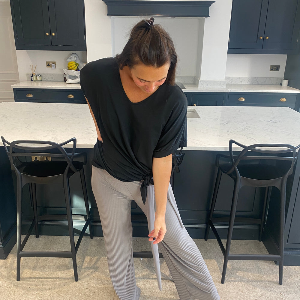 Tammy Pleated Trousers - Blush Boutique Essex